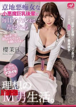 MGMQ-149 The Ideal M-man Life Where Anal Is Played With By A Mean, Slutty, Devilish, Big-breasted Junior Every Day. Maya Sakura